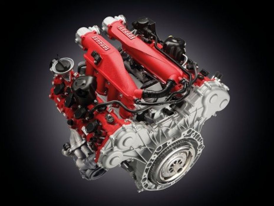 Ferrari California T Engine