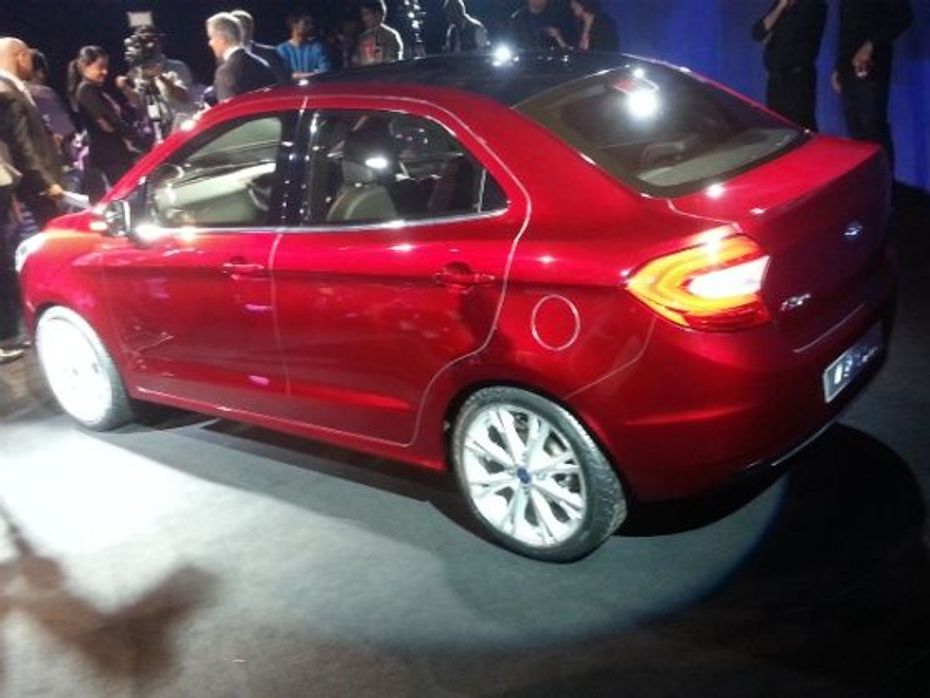 Ford unveils compact sedan