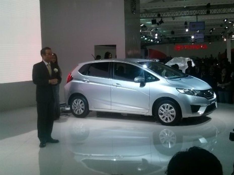 Honda Mobilio unveil at 2014 Auto Expo