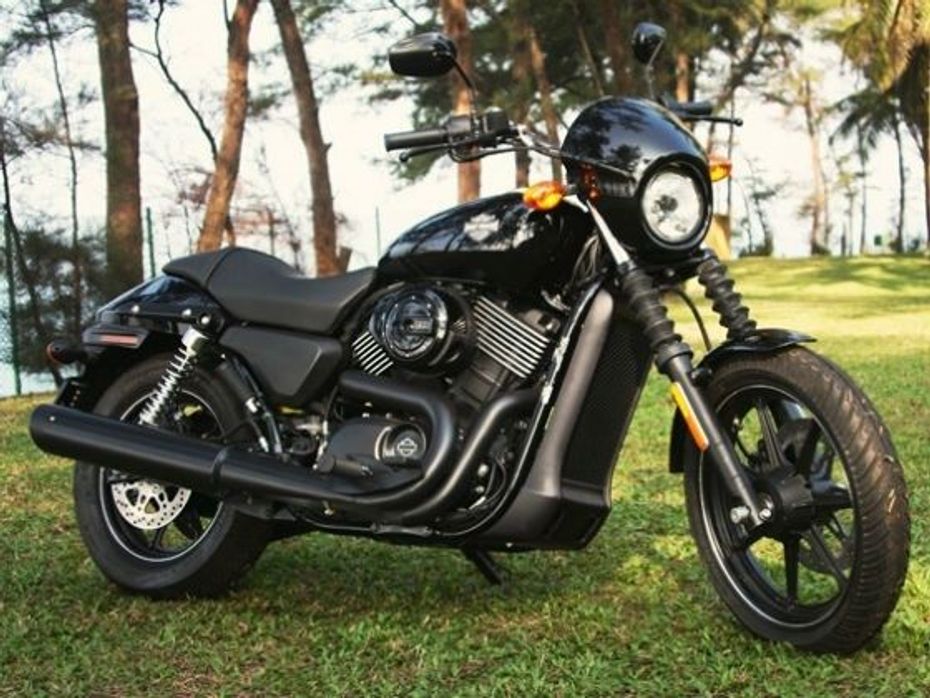 Harley-Davidson Street 750 side shot