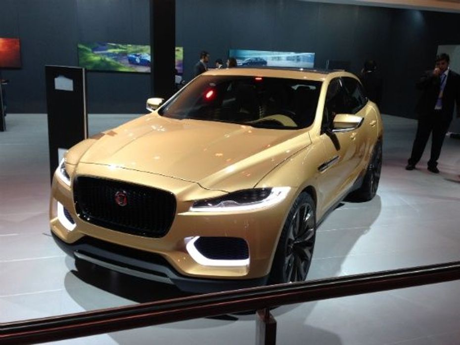 CX17 Jaguar at 2014 Indian Auto Expo