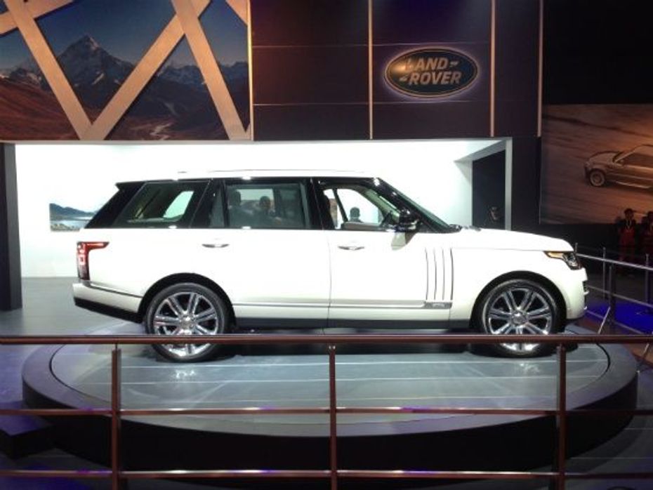 Range Rover long wheelbase launched in India