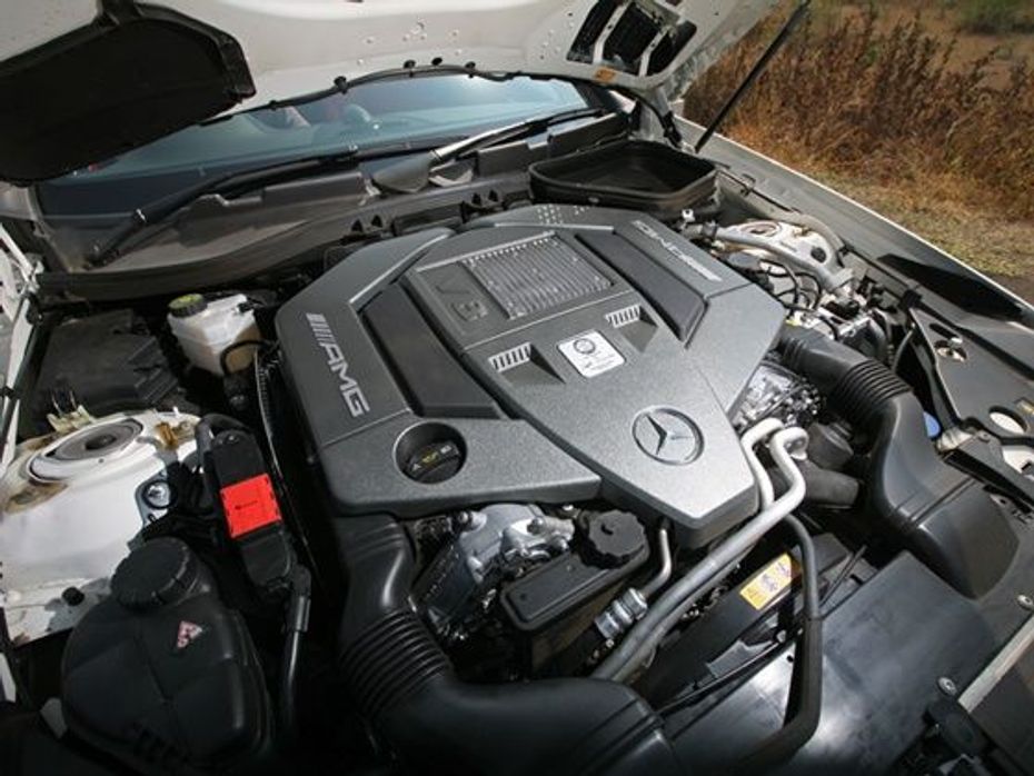 Mercedes-Benz SLK 55 AMG engine