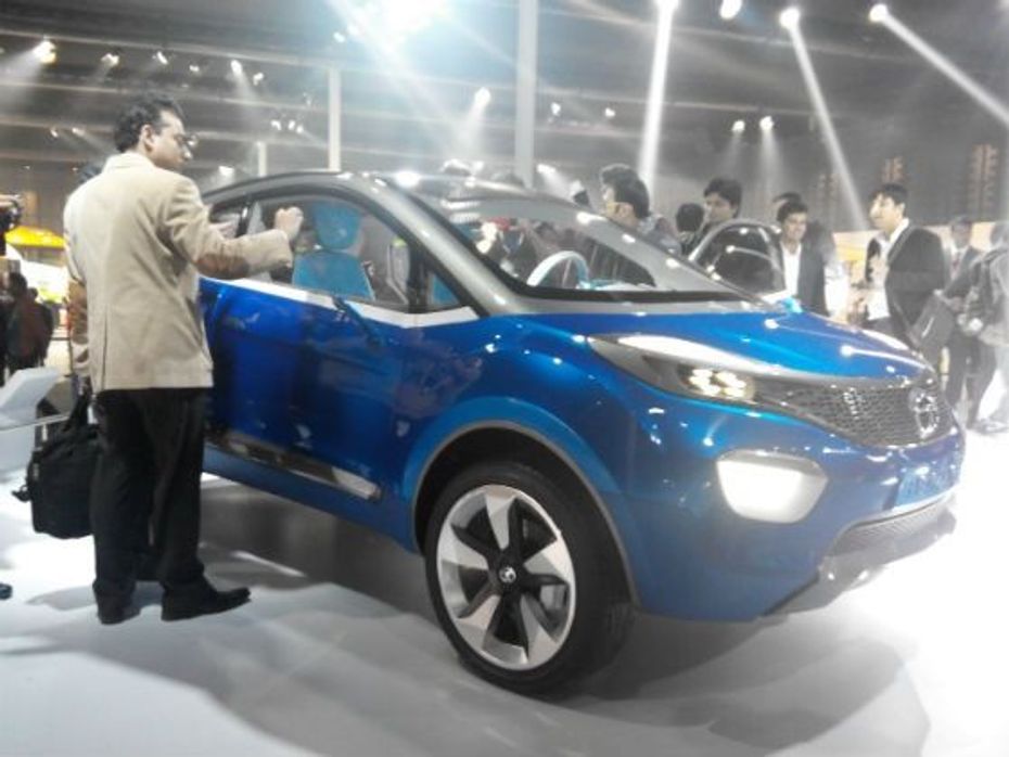 Tata Nexon concept at 2014 Auto Expo