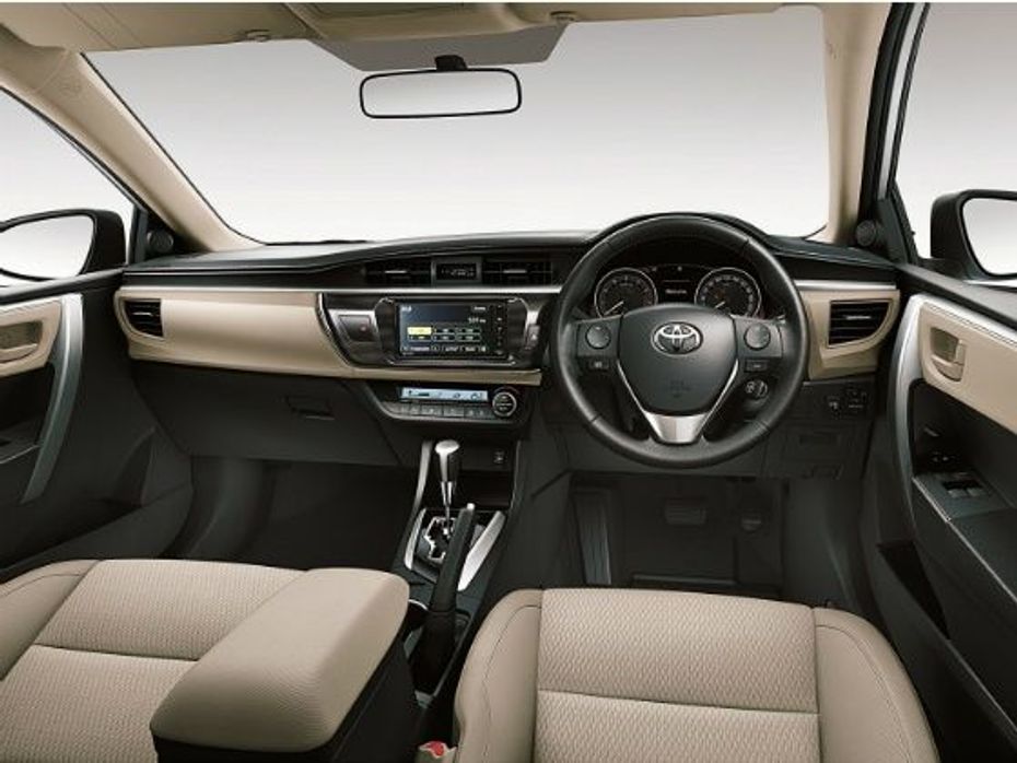 New Toyota Corolla Altis interior