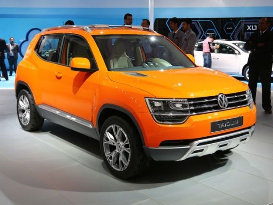 Volkswagen Taigun at the 2014 Auto Expo