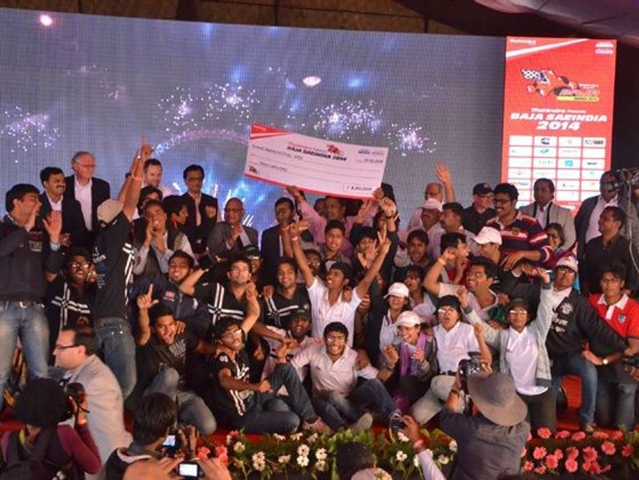 Sri Govindram Siksaria Institute of Technology and Science, Indore winners of Baja SAE India 2014