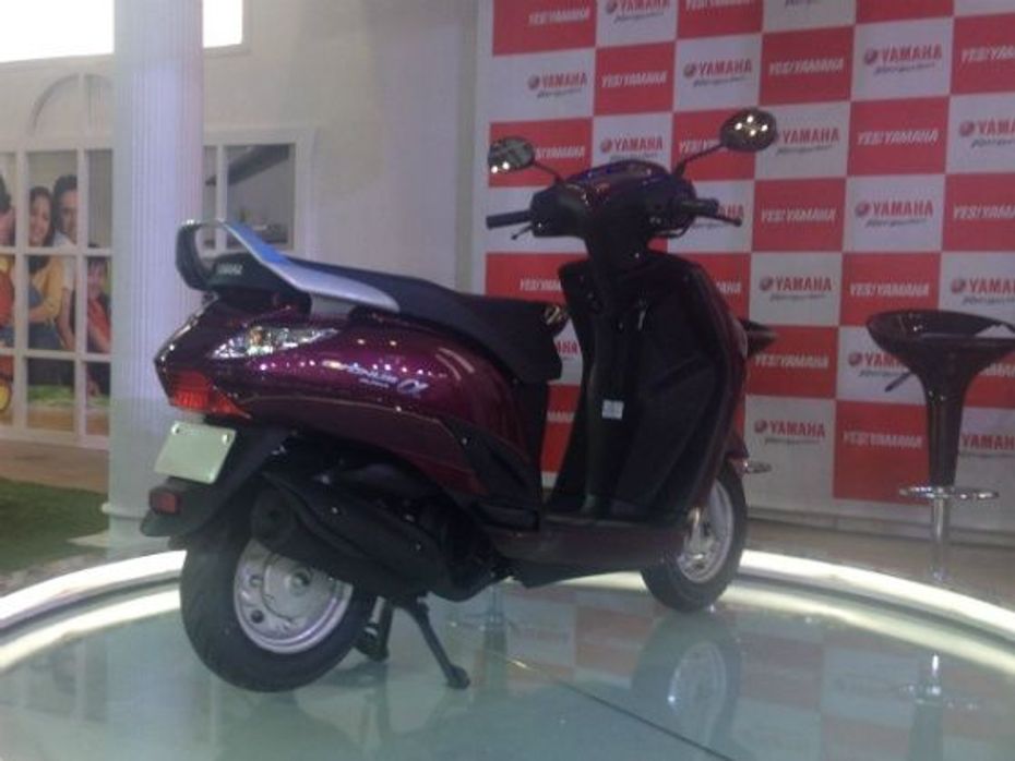 Yamaha Alpha launch at 2014 Indian Auto Expo