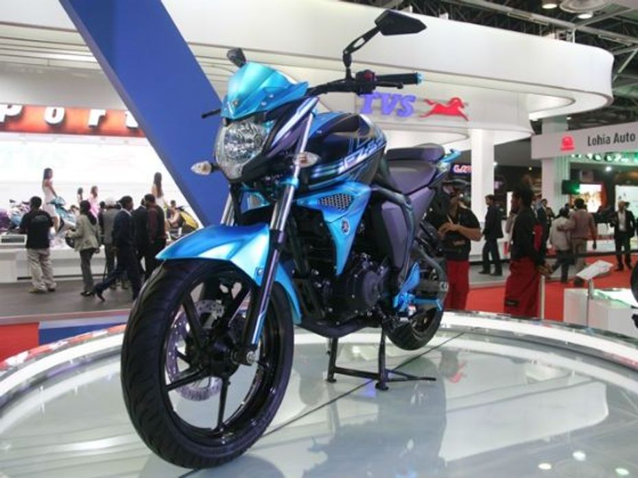 Yamaha FZ Special Edition at the 2014 Auto Expo