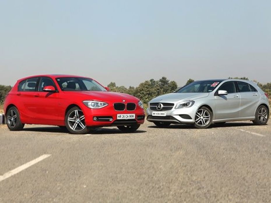 BMW 1 Series and M-B A-Class