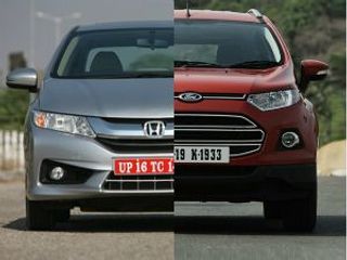 New 2014 Honda City vs Ford EcoSport diesel: Cross-segment faceoff