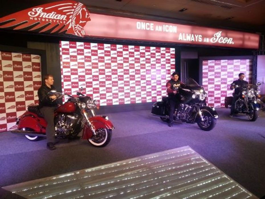Indian Motorcycles launched