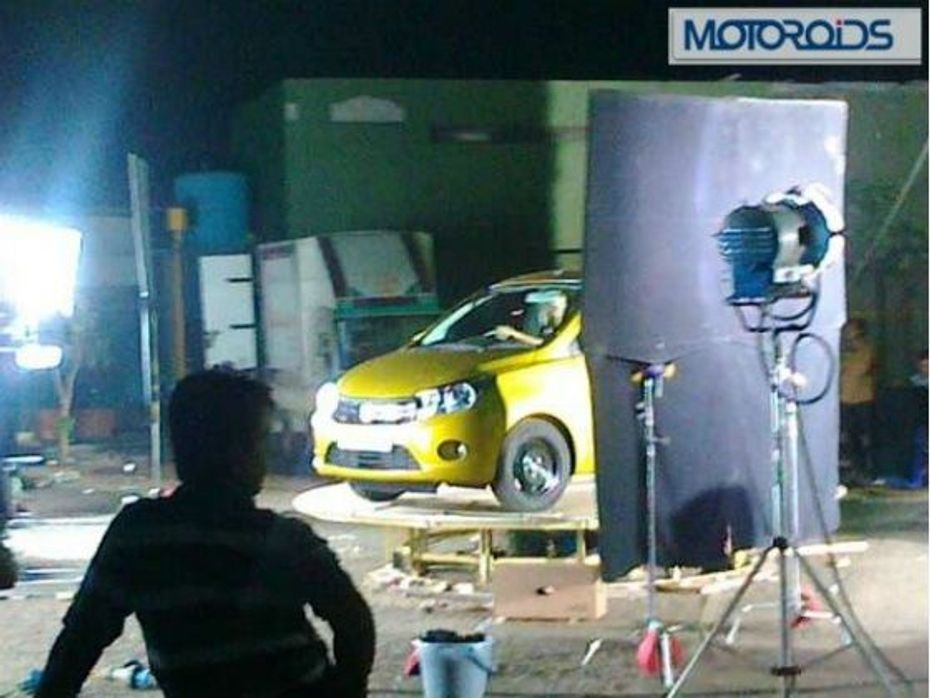 New Maruti Small car spy pic
