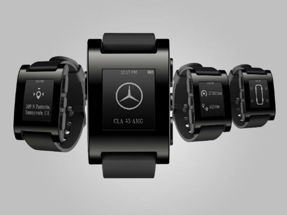 Mercedes-Benz Pebble smart watch