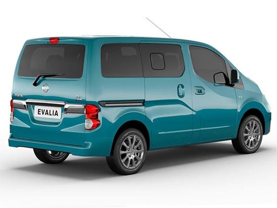 2014 Nissan Evalia facelift rear design