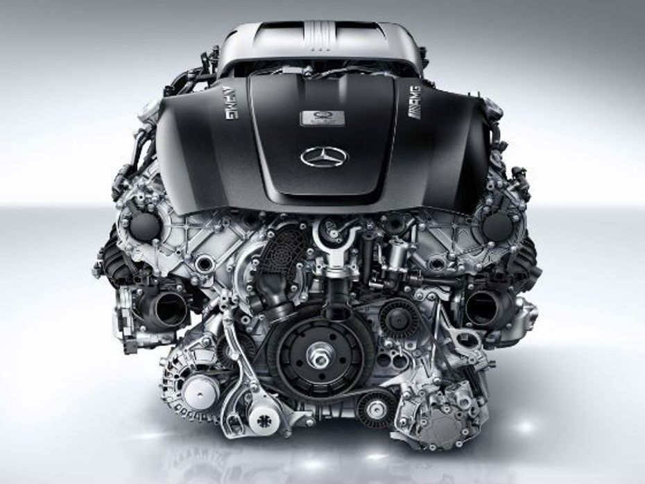 Mercedes-AMG GT 4.0-litre Biturbo engine