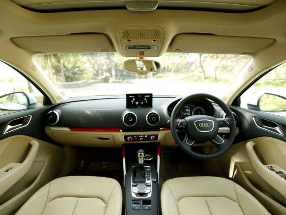 Audi A3 interiors and cabin design