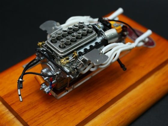1:12 Ferrari 312P Engine: Model Review - ZigWheels