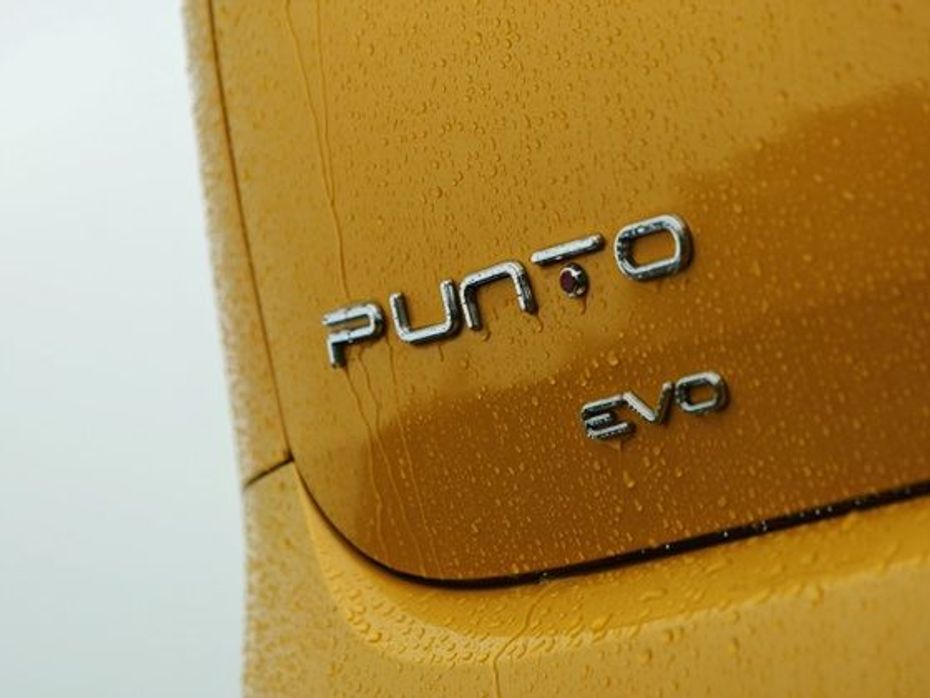 2014 Fiat Punto Evo badge