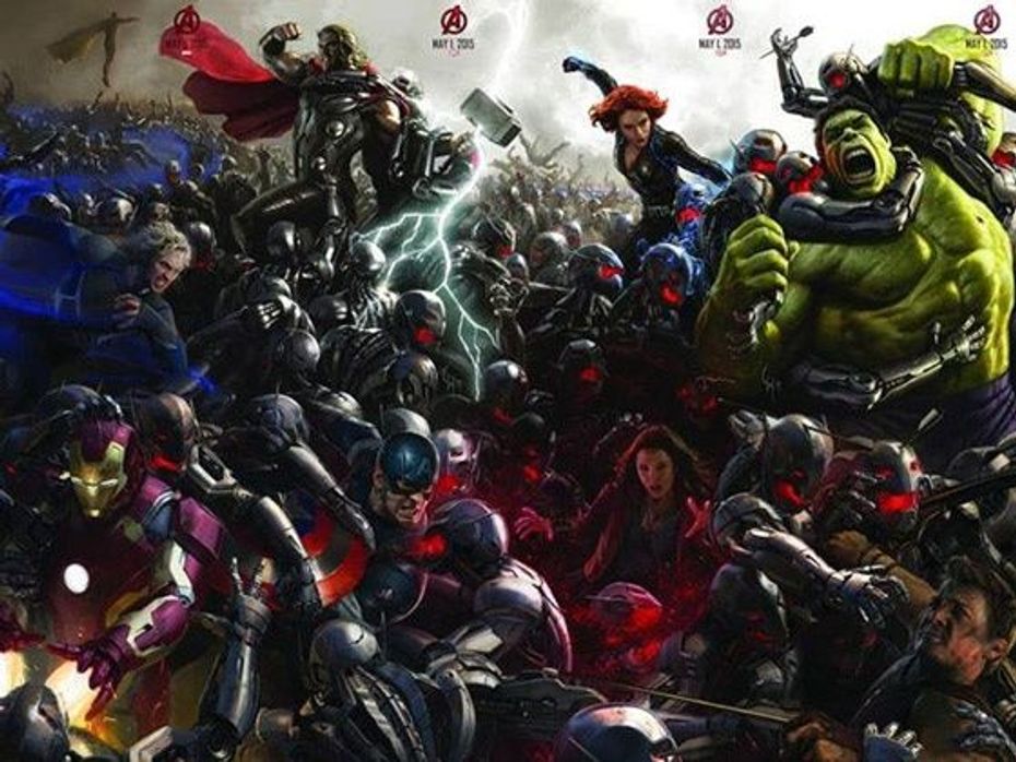 2014 Avengers: Age of Ultron official poster