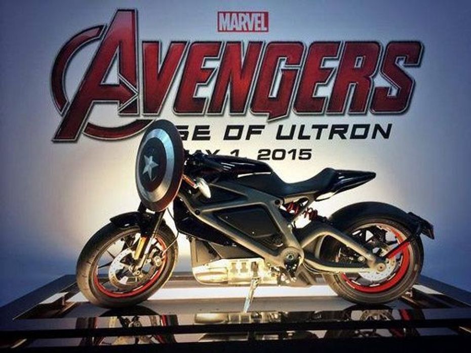 Harley-Davidson Project LiveWire in Avengers: Age of Ultron