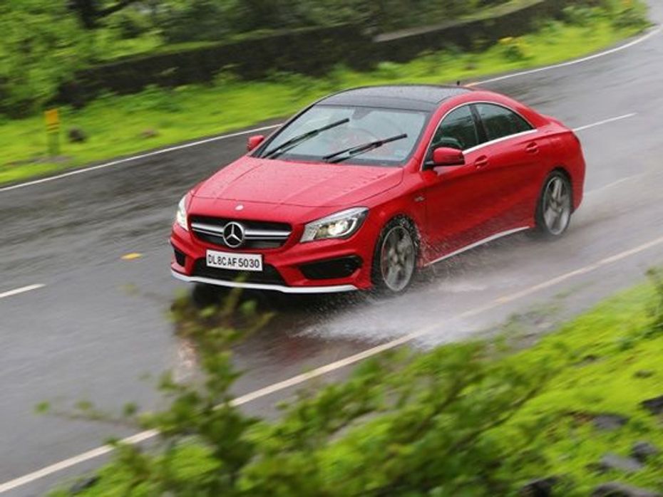 Mercedes-Benz CLA45 AMG launched