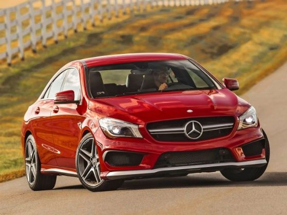 Mercedes CLA45 AMG front
