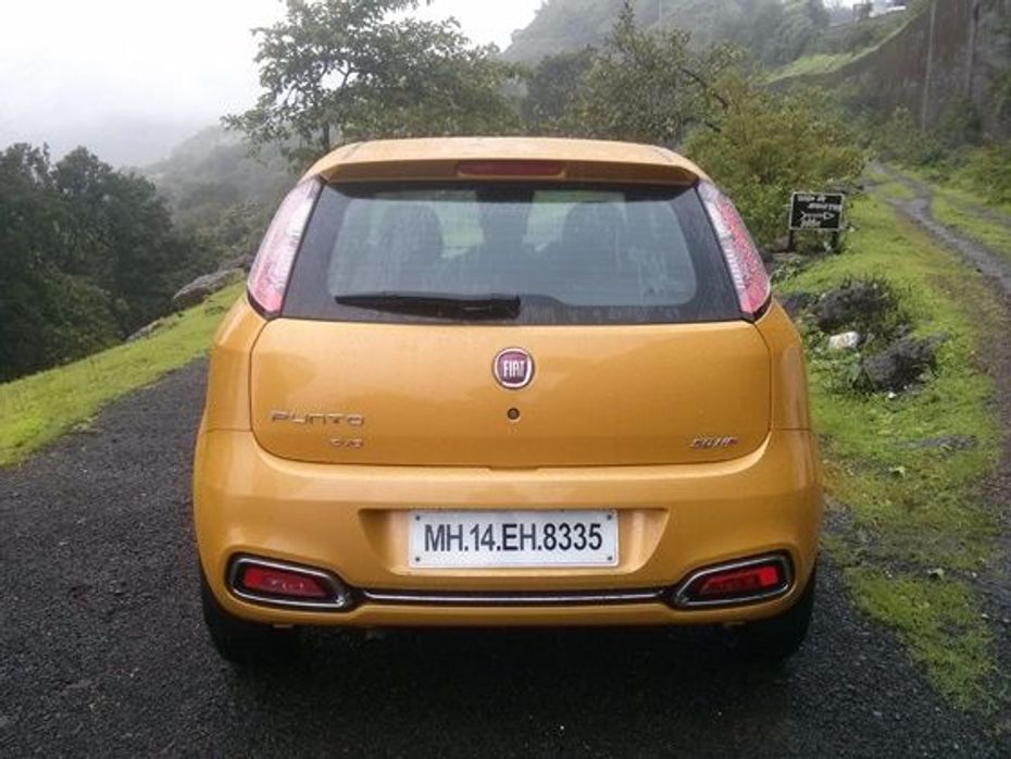 2014 Fiat Punto Evo rear