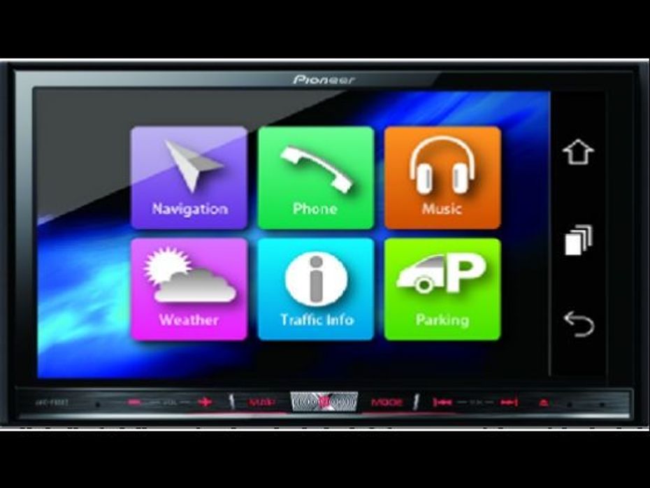 Pioneer AVIC-F60BT in-car entertainment system