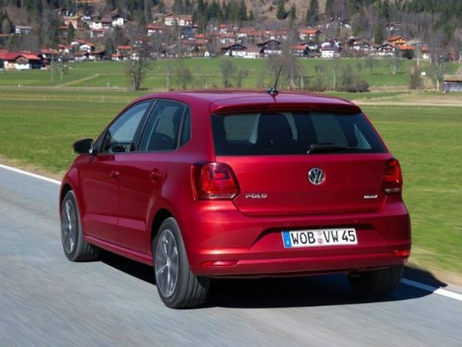 New Volkswagen Polo rear action