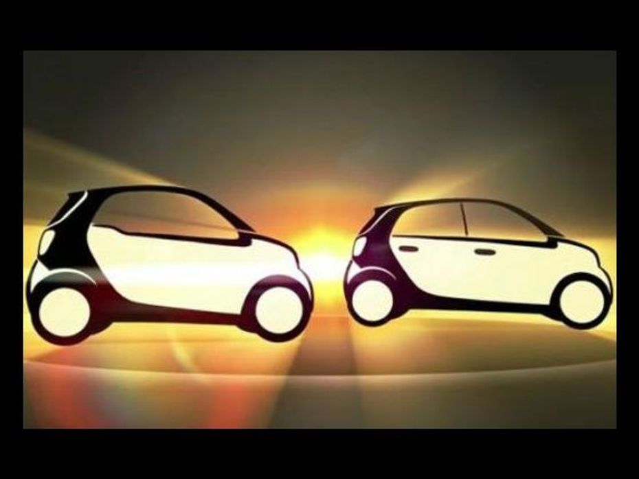 Smart ForTwo and Smart ForFour teased