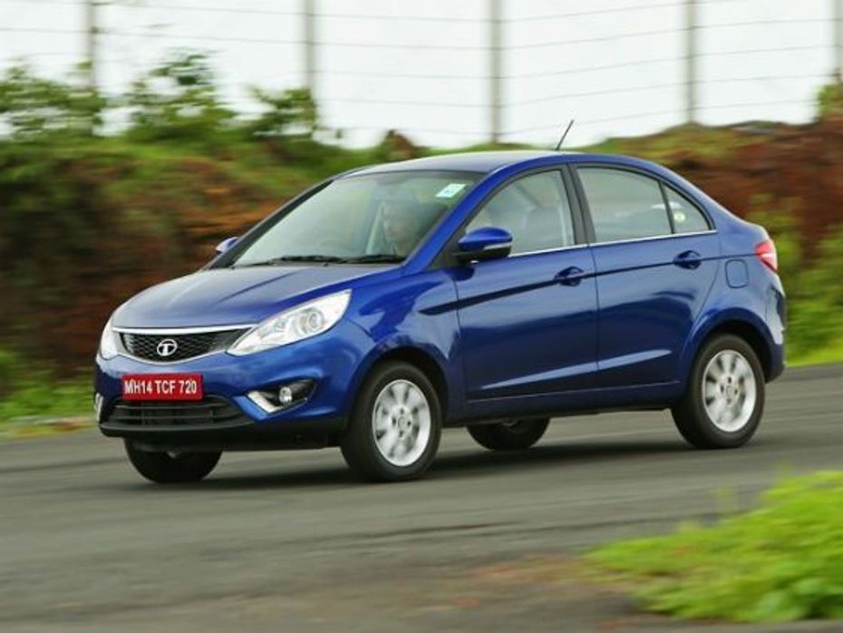 2014 Tata Zest in action