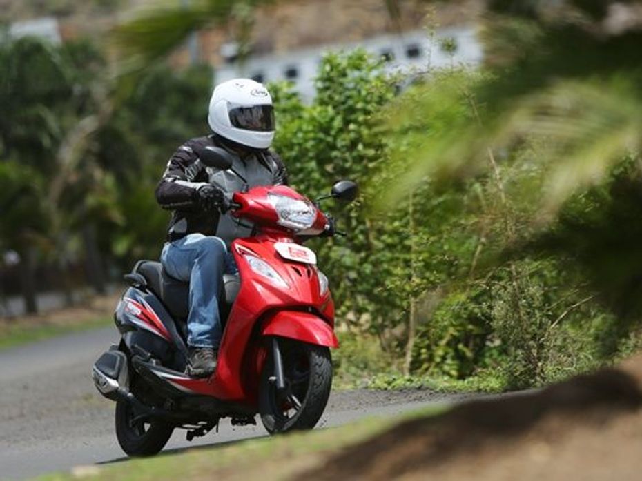 TVS Wego is agile and well sprung