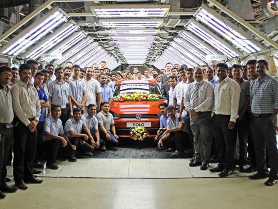 Volkswagen produces 4 lakh cars in India