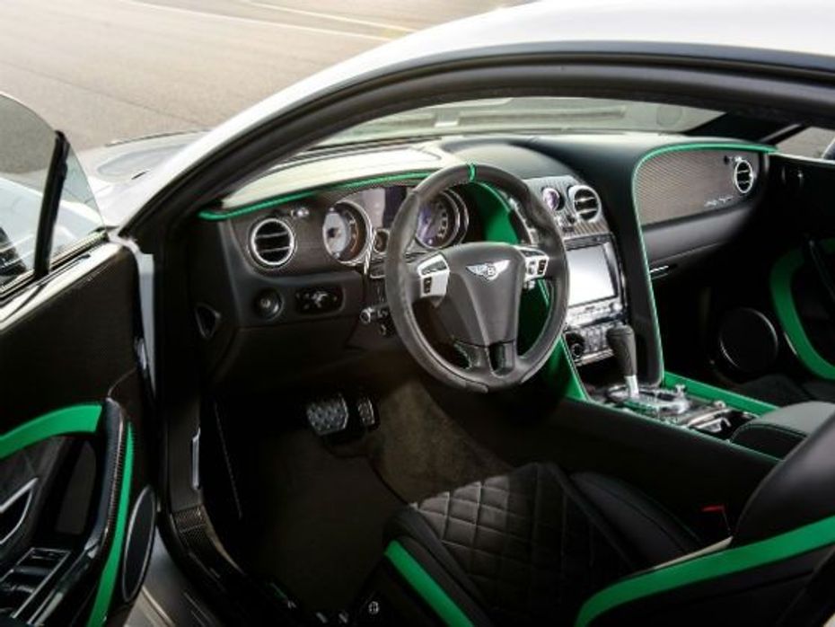 Bentley Continental GT3 R interior