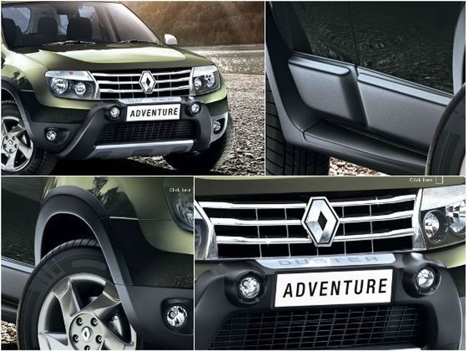 Renault Duster Adventure Edition Collage