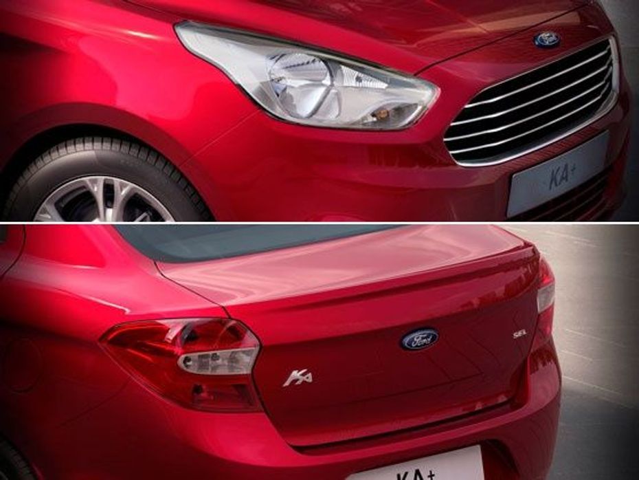 Ford KA+ will be brought to India as Figo sedan