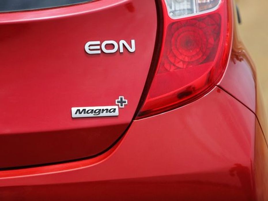Hyundai Eon 1.0-litre Kappa Engine badge