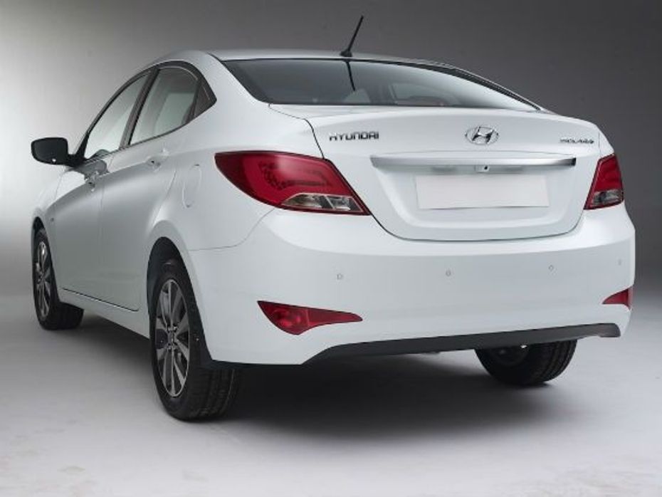 2015 Hyundai Verna facelift rear