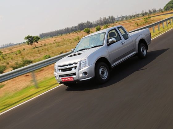 Isuzu D-Max Space Cab in action Isuzu D-Max Space Cab in action