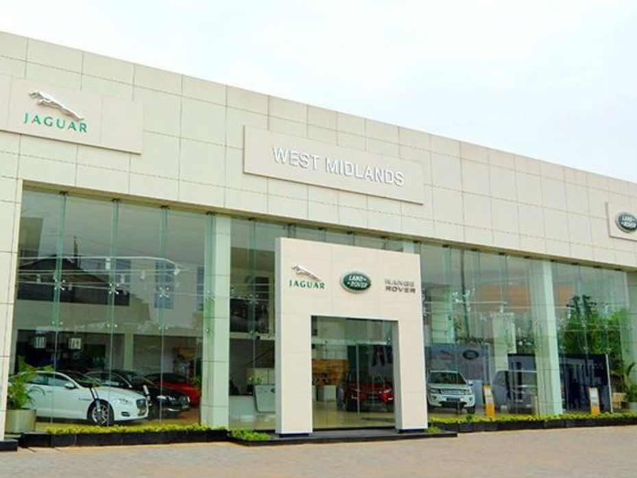Jaguar Land Rover West Midlands Car showroom