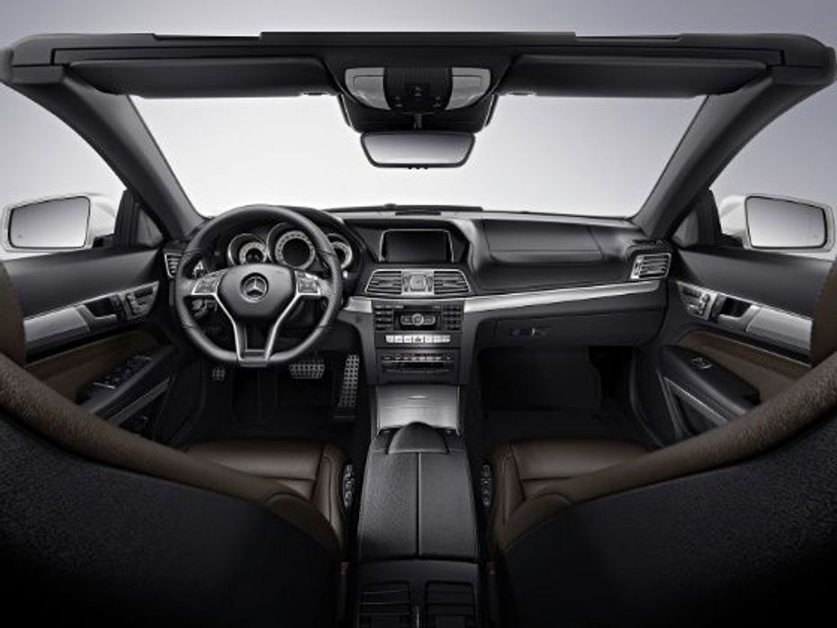 Mercedes-Benz E-Class cabriolet interior