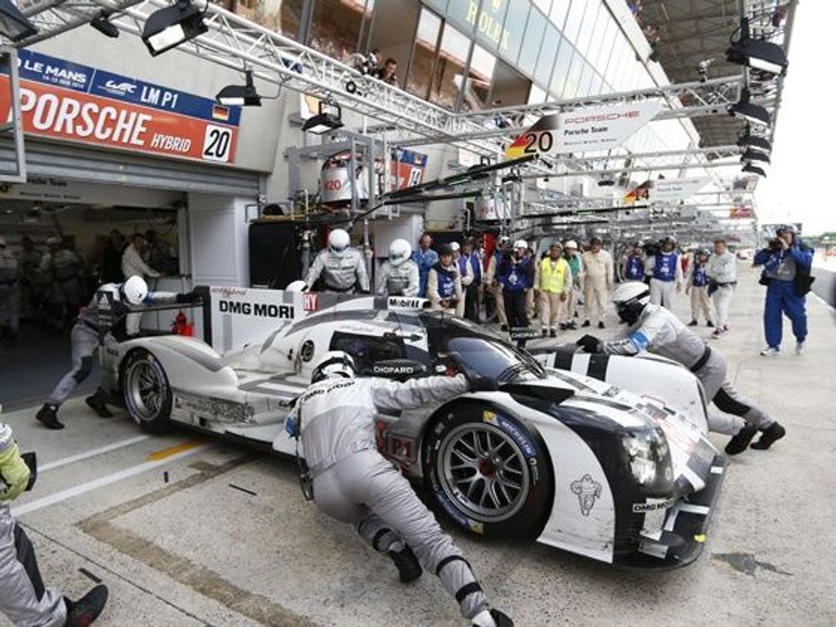 Porsche at the 2014 24 Hours of Le Mans
