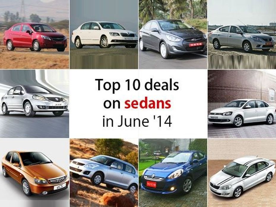 Top 10 Deals on Sedans in June 2014