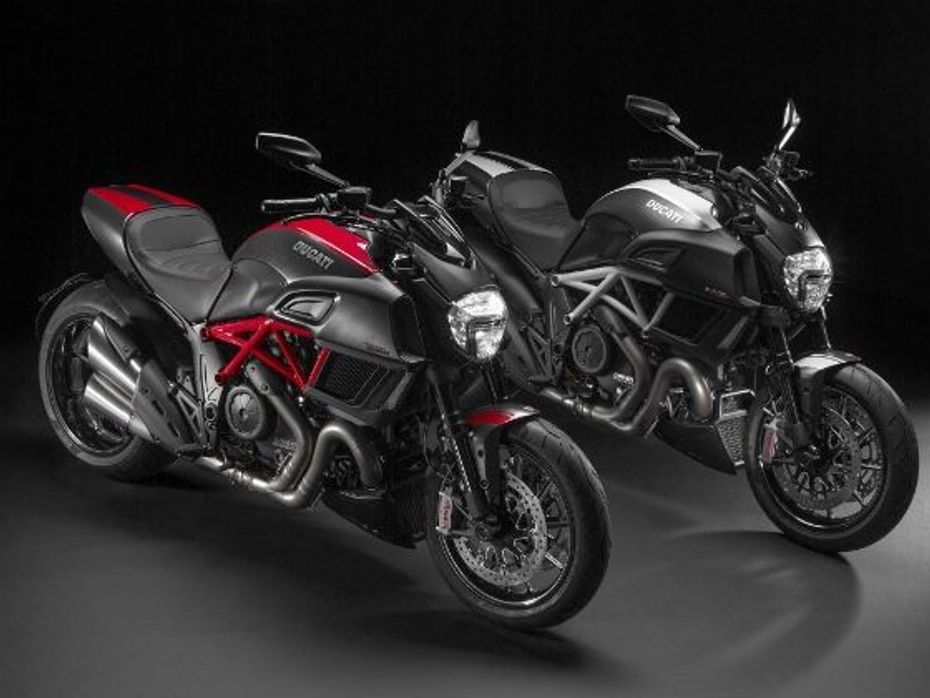 New Ducati Diavel studio shot