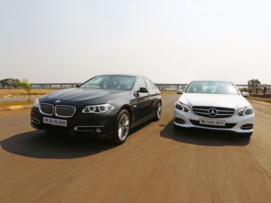 BMW 5 Series & Merc E-Class revised in 2013