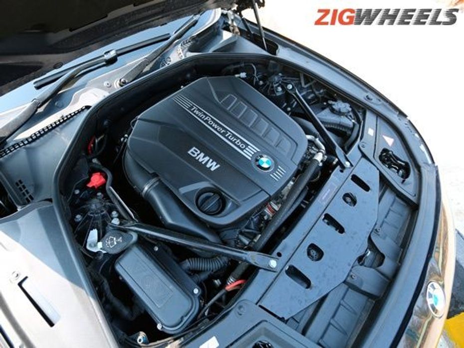 BMW 530d diesel engine