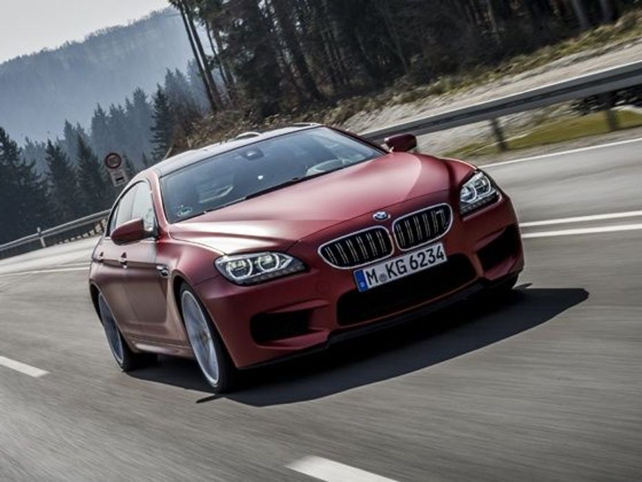 2014 BMW M6 Gran Coupe in action