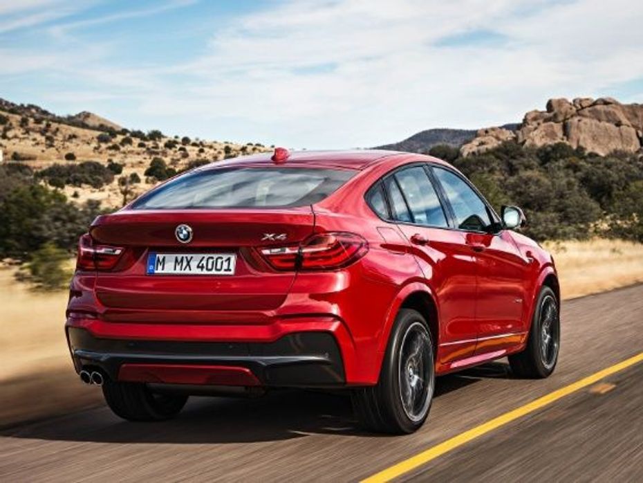 BMW X4 First Review Rear