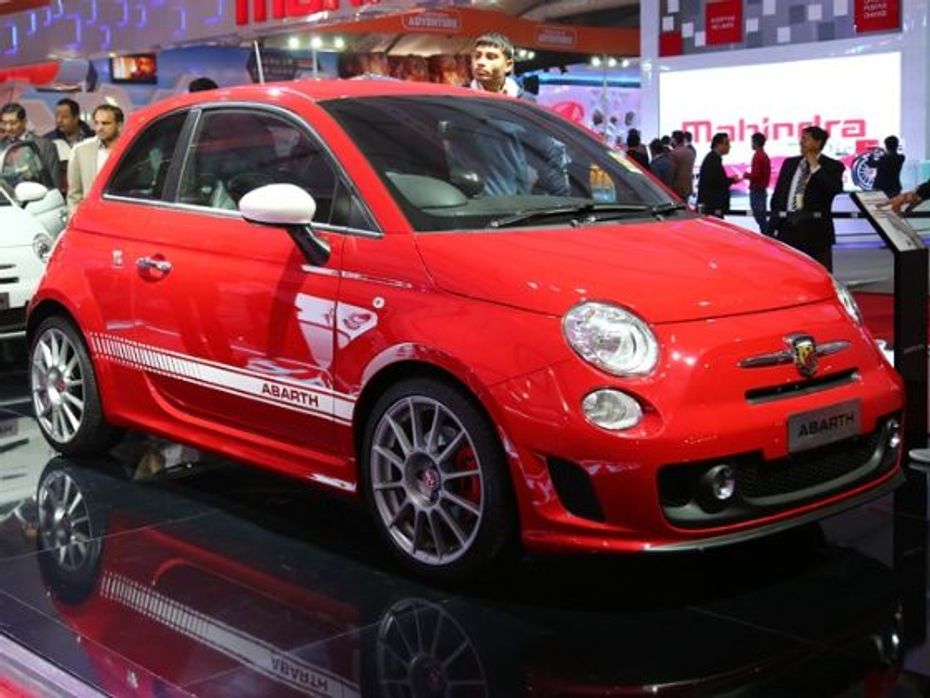 Fiat 500 Abarth India Front
